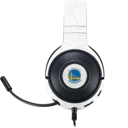 NBA Golden State Warriors Distressed Razer Kraken X Skin